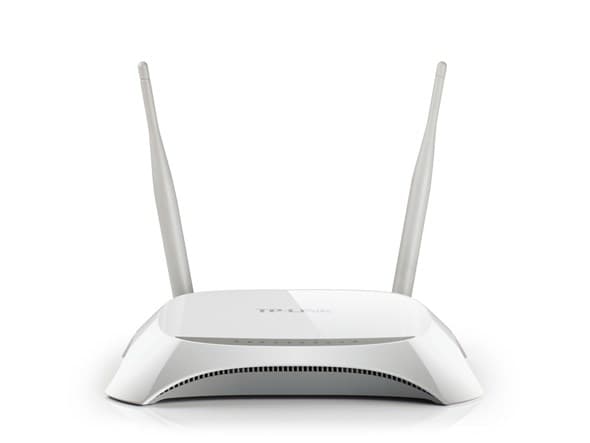 Modern fiber optic Wi-Fi router for high-speed broadband internet